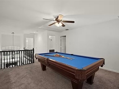 Pool table at our West Plano sober living
